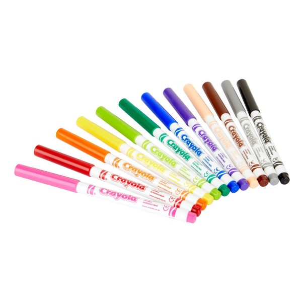 Набор фломастеров (washable), 12 шт Crayola 256252.012