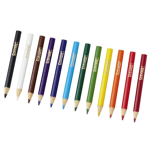 Набор коротких карандашей, 12 шт Crayola 256250.036