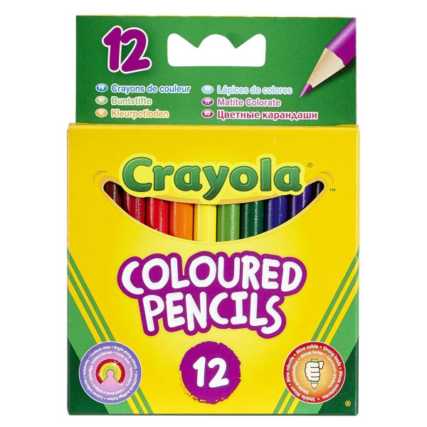 Набор коротких карандашей, 12 шт Crayola 256250.036