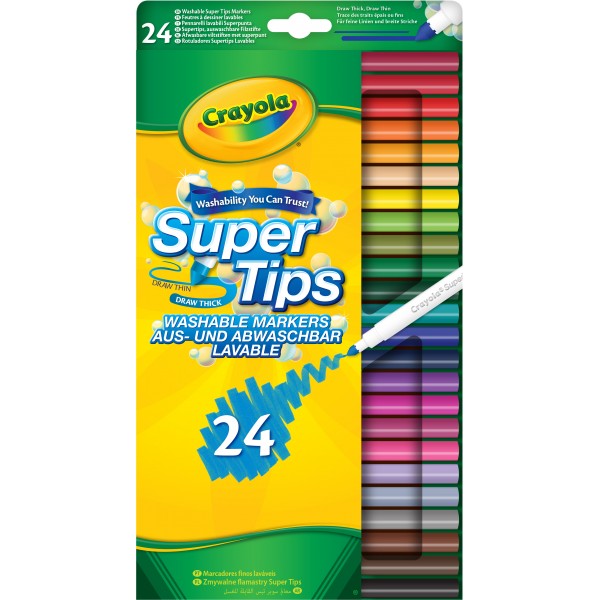 Набор фломастеров CRAYOLA (washable), 24 шт 256337.024