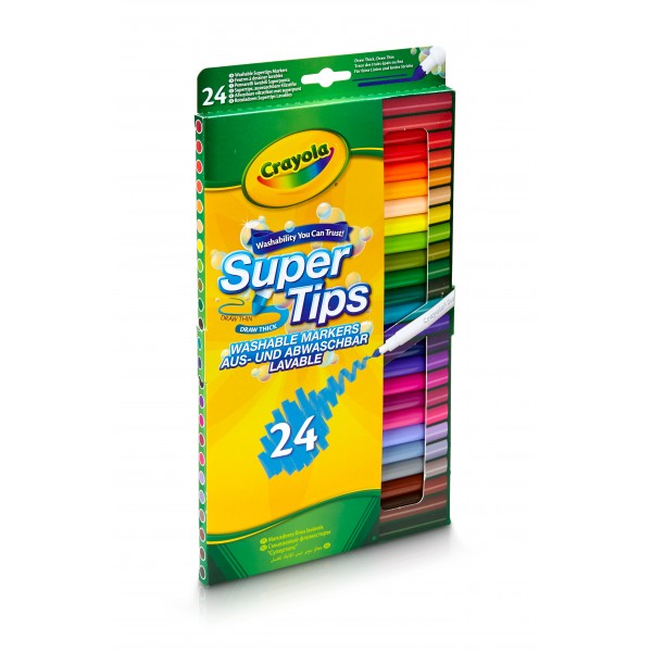 Набор фломастеров CRAYOLA (washable), 24 шт 256337.024