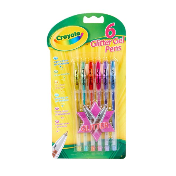 Набор гелевых ручек, 6 шт Crayola 256253.024