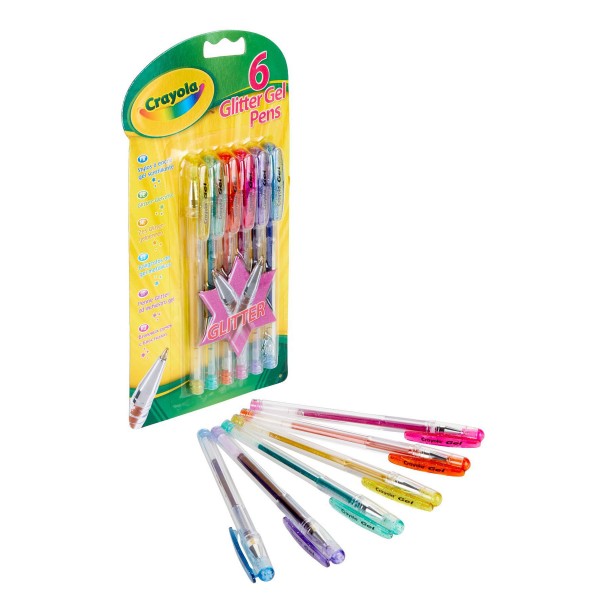 Набор гелевых ручек, 6 шт Crayola 256253.024