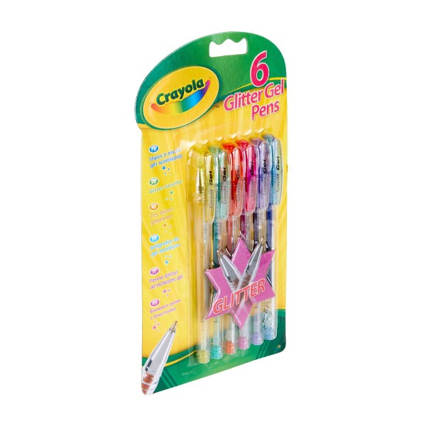 Набор гелевых ручек, 6 шт Crayola 256253.024
