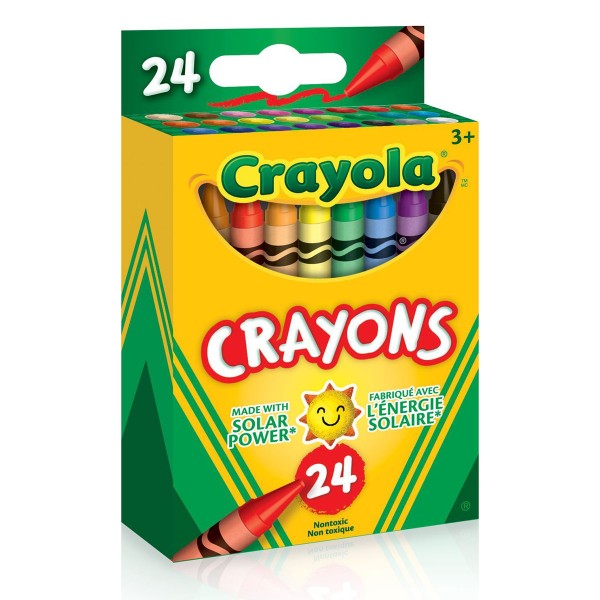 Набор восковых мелков, 24 шт Crayola 256240.024