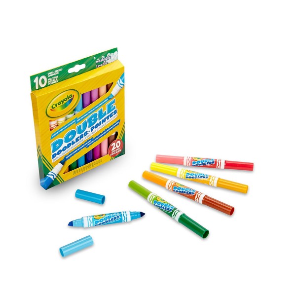 Набор двусторонних фломастеров, 10 шт Crayola 256347.012