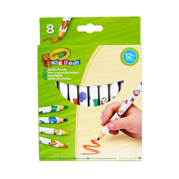 Mini Kids Crayola Мои первые карандаши, 8 шт 256248.112
