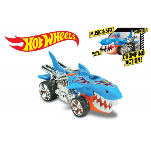 Экстремальные гонки Sharkruiser со светом и звуком 23 см,серии Hot Wheels 90512