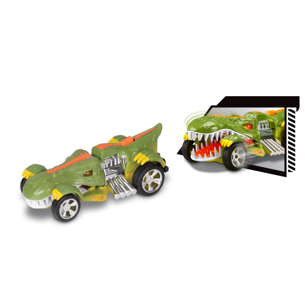 Хищник-мобиль Rextroyer 13 см, со светом и звуком серии Hot Wheels 90572