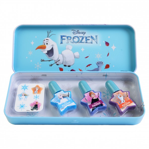 Frozen: Набор лаков для ногтей "Adventure" в металлическом футляре 1580362E