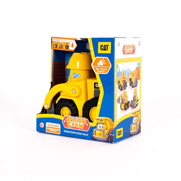 Погрузчик CAT "Веселые строители", 14 см 82445