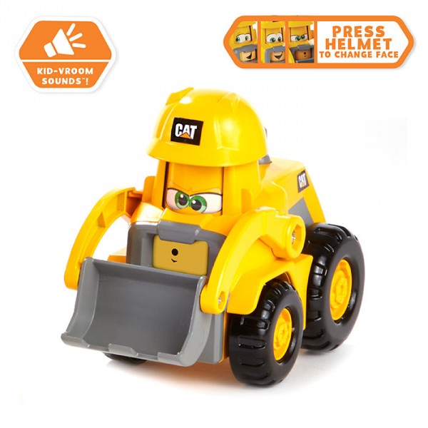 Погрузчик CAT "Веселые строители", 14 см 82445