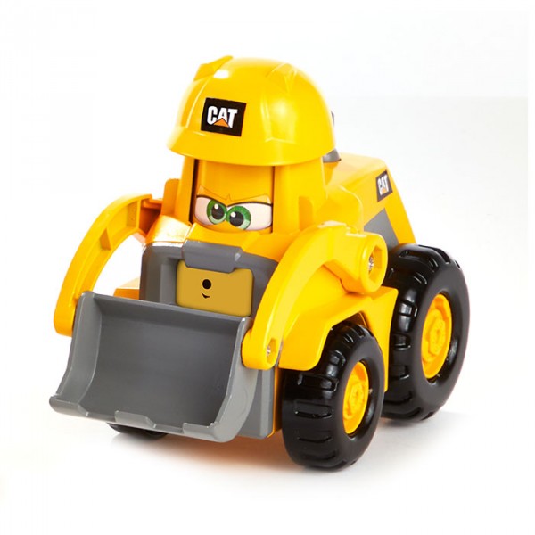 Погрузчик CAT "Веселые строители", 14 см 82445