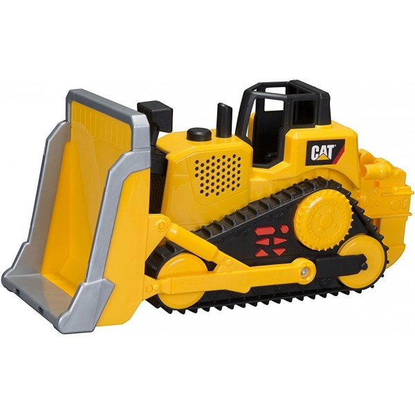Бульдозер со светом и звуком CAT 33см 35642