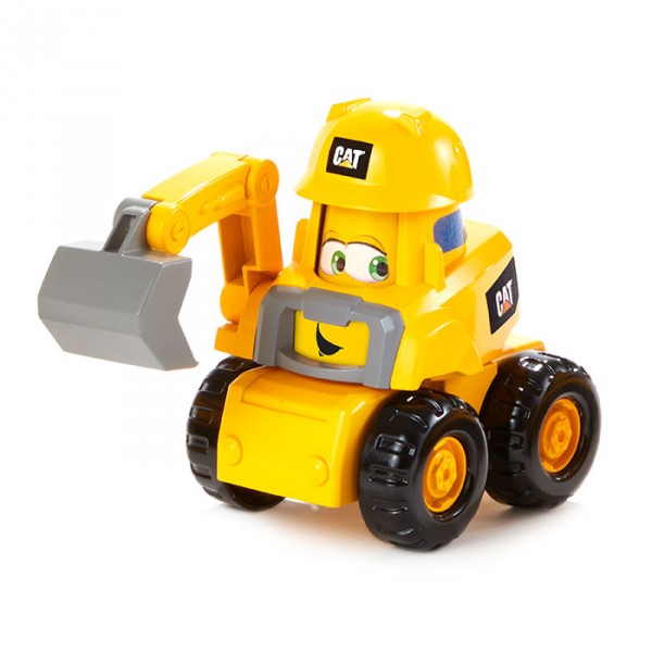Экскаватор CAT "Веселые строители", 14 см 82446