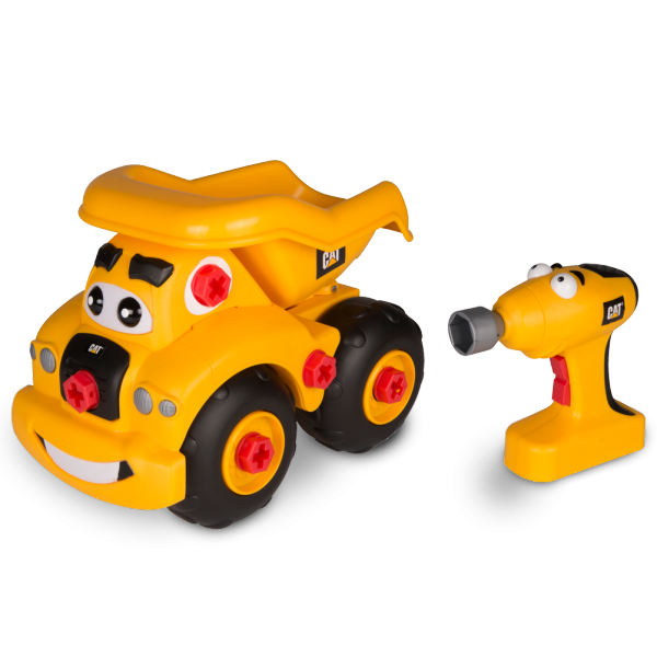 Игрушка-конструктор с отверткой Бульдозер Пит, 26 см 80463