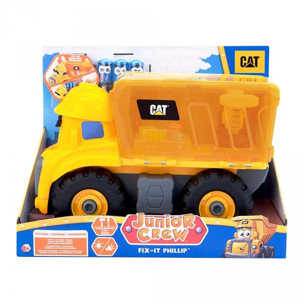 Развивающая игрушка Грузовик CAT "Веселая мастерская", 32 см 82460