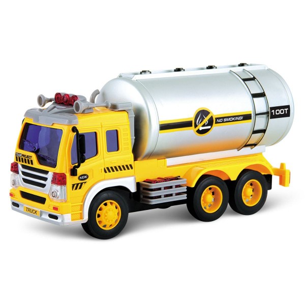 Машина "Junior trucker" Автоцистерна со светом и звуком, 28 см Dave Toy 33022