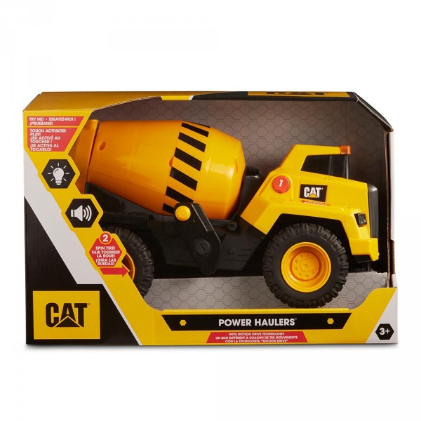 Мощные машины Цементовоз со светом и звуком CAT, 30 cm (см) 82269