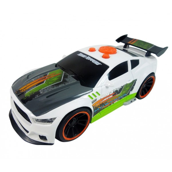 Машина Ford Mustang Крутой разворот со светом и звуком 21 см,серии Hot Wheels 40502