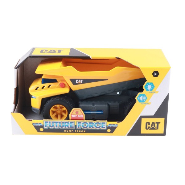 Самосвал CAT Future Force со светом и звуком, 28 см 82378