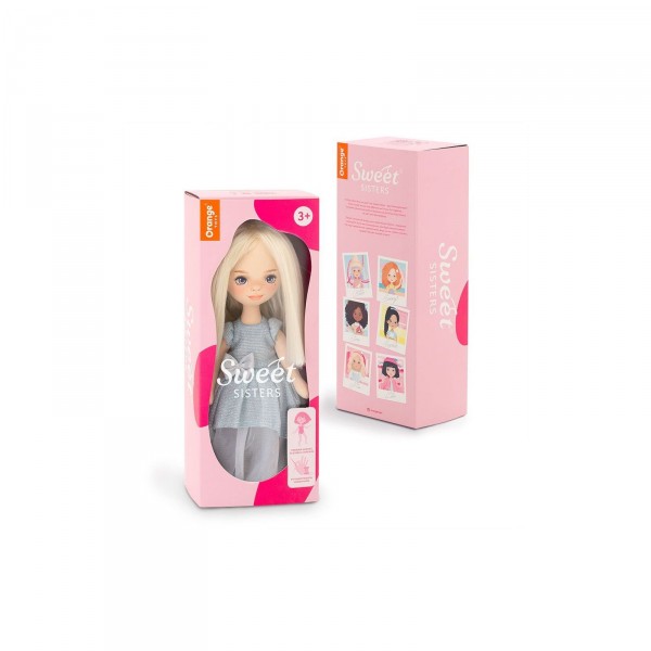 Лялька Гламур Мія у світло-блакитній сукні ORANGE Sweet Sisters SS01-01