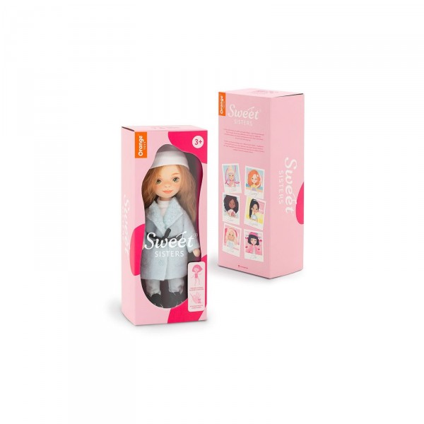 Лялька Кежуал Санні у м'ятному пальті ORANGE Sweet Sisters SS02-08