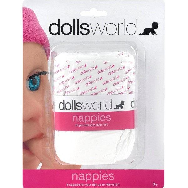 Подгузники для пупса DollsWorld 8715