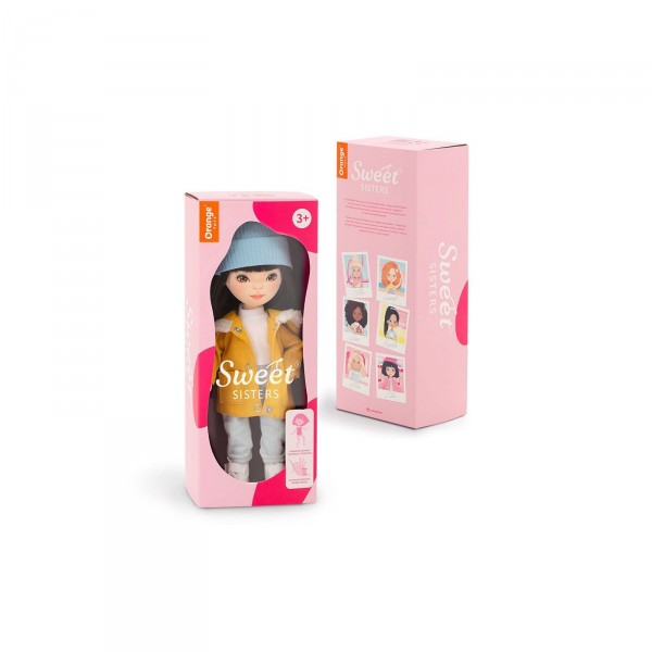 Лялька Кежуал Лілу у гірчичній парці ORANGE Sweet Sisters SS04-10