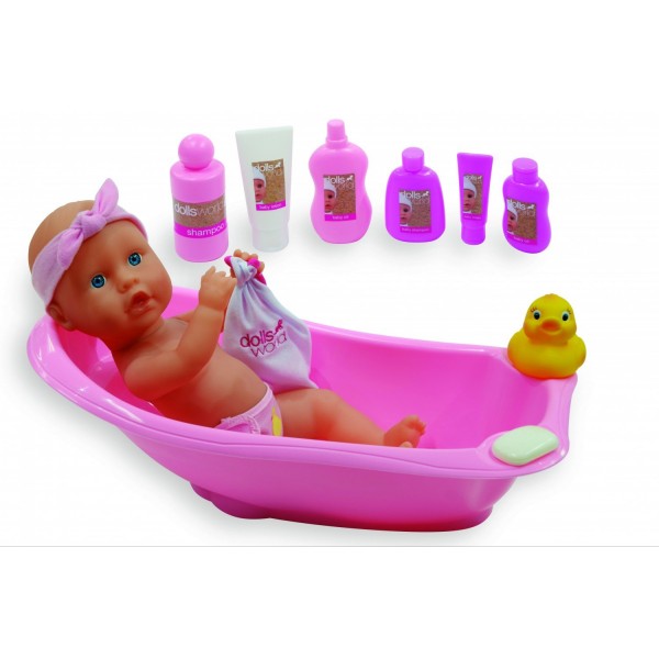 Кукла Dolls World с набором для купания , 38 см 8855G