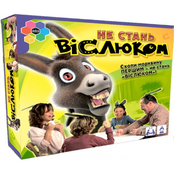 Настольная игра Не стань ослом Super Puper D1802