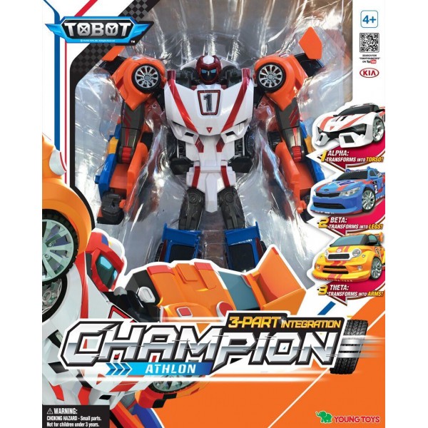 Игрушка-трансформер TOBOT Атлон Тобот Чемпион 301068