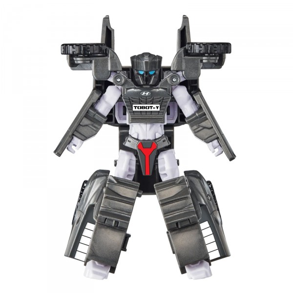 Робот-трансформер міні S5 ТОБОТ X білий + ТОБОТ Y сірий TOBOT Young Toys 301166