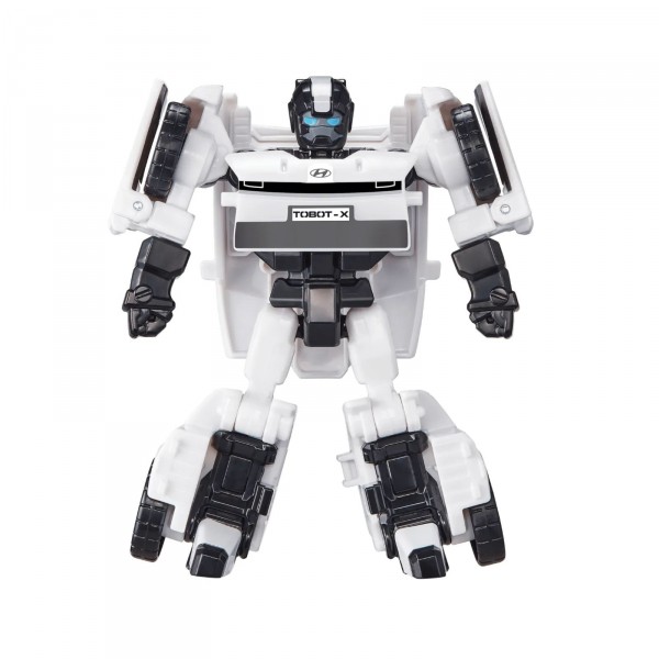 Робот-трансформер міні S5 ТОБОТ X білий + ТОБОТ Y сірий TOBOT Young Toys 301166