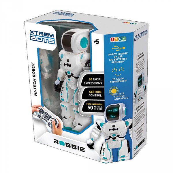 Робот Робби STEM Robbie Blue Rocket XT380831
