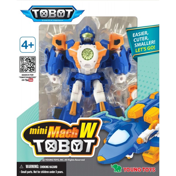 Игрушка-трансформер Tobot S4 мини Тобот MACH W 301061