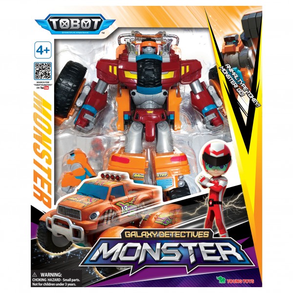 Робот-трансформер Тобот Детективы галактики Монстр TOBOT Young Toys 301086