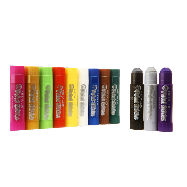 Краска-карандаш Paint Sticks metallic, 12 шт. в наборе LBPS10MA12