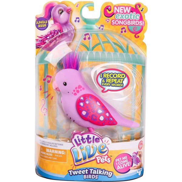 Интерактивная игрушка Moose Птичка Веселый Джейсси 28236