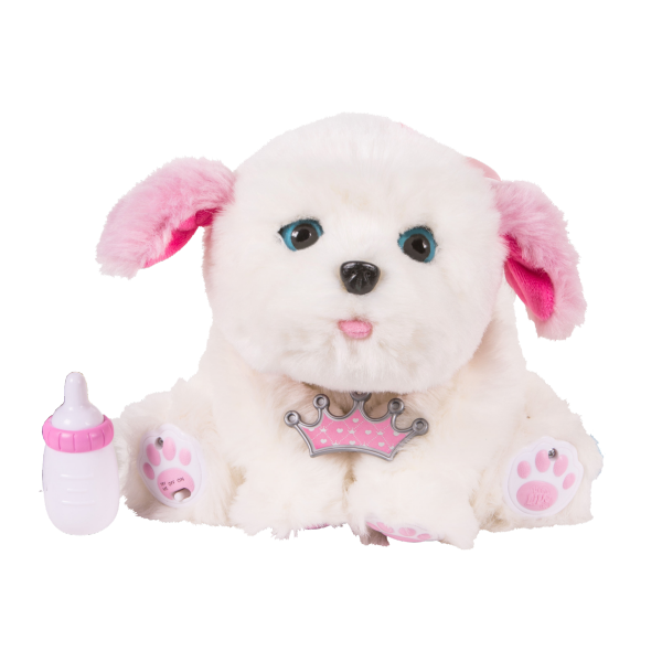 Интерактивный ласковый щенок Little Live Pets,белый 28277