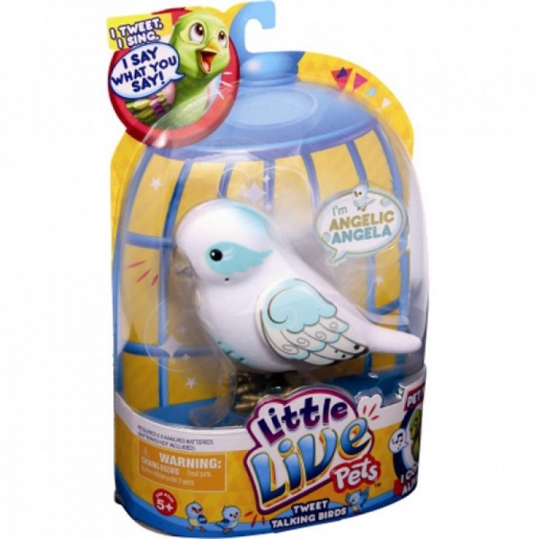 Интерактивная птичка Moose Little Live Pets "Анжела" 28018