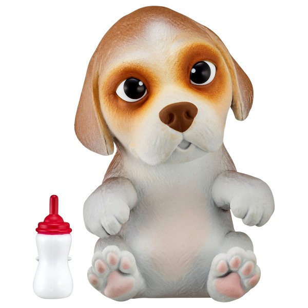 Интерактивная игрушка Moose Soft Hearts Новорожденный щенок Beega 28918