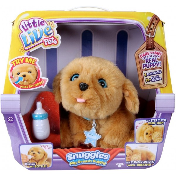 Интерактивный ласковый щенок Little Live Pets 28185