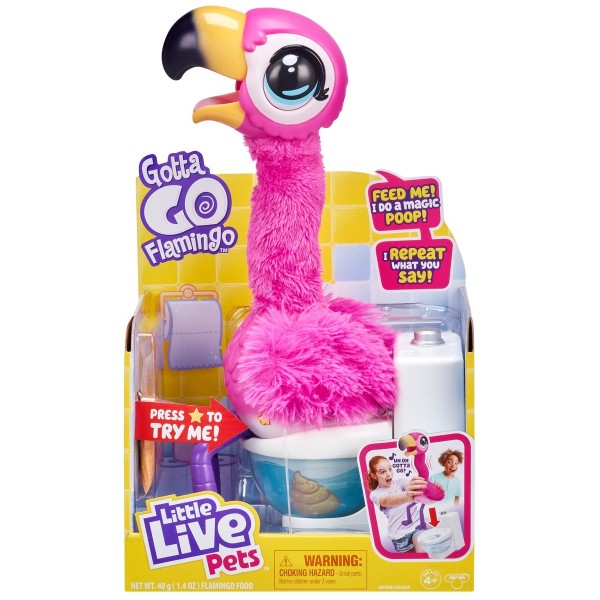 Интерактивная игрушка Moose Little Live Pets Фламинго - обжора 26222