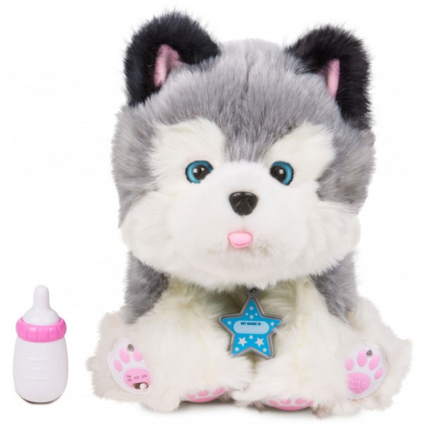 Интерактивная игрушка щенок Хаски Фрости Moose 28278