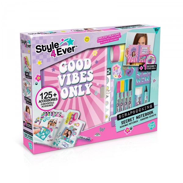 Набір DIY Style 4 Ever "Cкрапбукінг - Щоденник для таємниць" Canal Toys OFG298