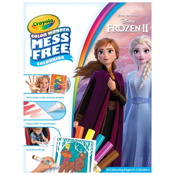 Раскраска Color Wonder Frozen 2 Crayola 256697.006