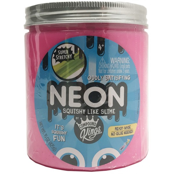 Лизун Compound Kings Slime Neon Розовый, 425 г 110273_2