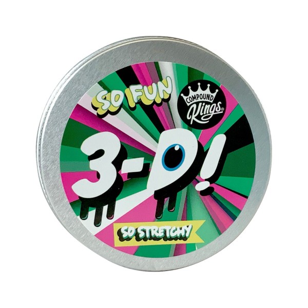 Лизун Compound Kings Slime 3-D Goosh с очками, розовый/зеленый, 226 г 300116-2