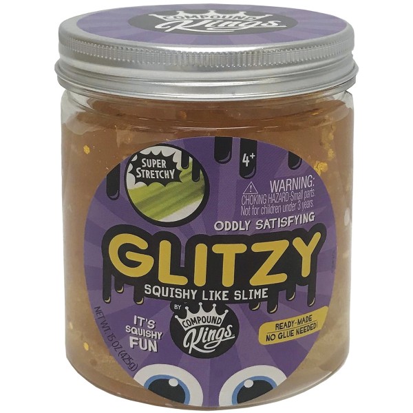 Лизун Compound Kings Slime Glitzi, Золотой, 425 г 110126_1